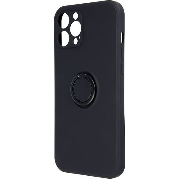 TelForceOne Nakładka Finger Grip do iPhone 13 Pro 6,1" czarna 11462725 5900495939258