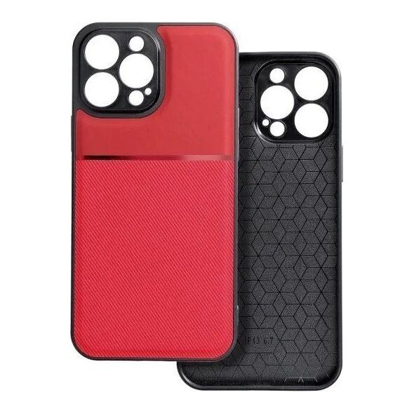 Futerał Forcell NOBLE do SAMSUNG A12 czerwony 11465543 5903396138164