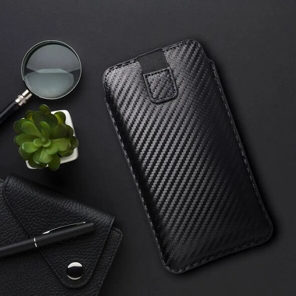 ForCell Futerał Forcell POCKET Carbon - Model 02 - do IPHONE 5 / 5S / 5SE / 5C 11465626 5903396127243