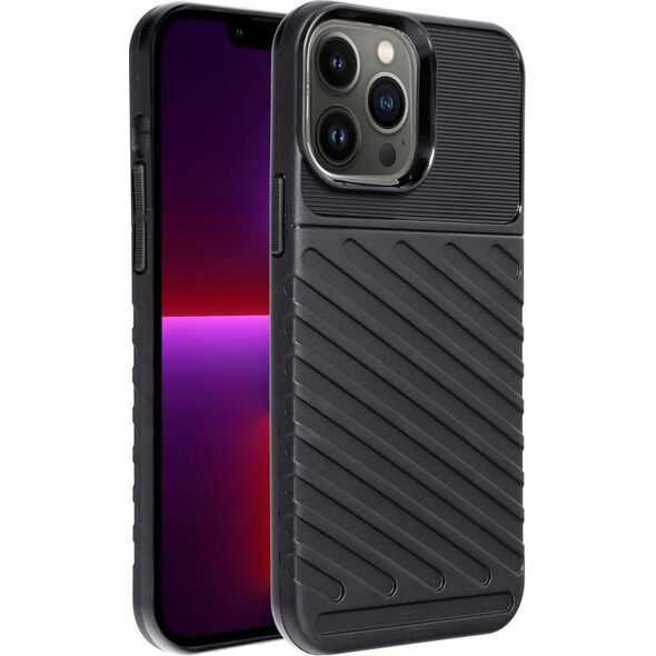Futerał Forcell THUNDER do IPHONE 13 PRO MAX czarny 11465684 5903396123832