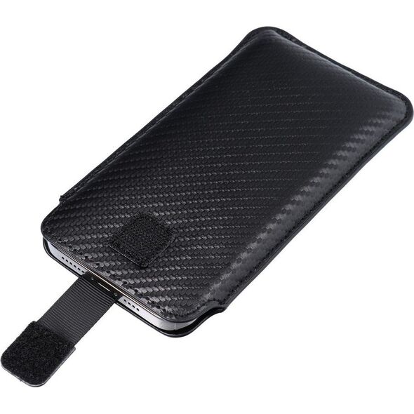 ForCell Futerał Forcell POCKET Carbon - Model 12 - do IPHONE 13 PRO MAX / 12 PRO MAX / SAMSUNG A52 5G / LTE ( 4G ) / A20s / A71 / S21 Plus / XIAOMI Redmi Note 11465693 5903396127342
