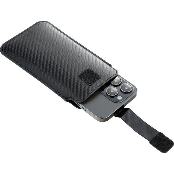 ForCell Futerał Forcell POCKET Carbon - Model 12 - do IPHONE 13 PRO MAX / 12 PRO MAX / SAMSUNG A52 5G / LTE ( 4G ) / A20s / A71 / S21 Plus / XIAOMI Redmi Note 11465693 5903396127342