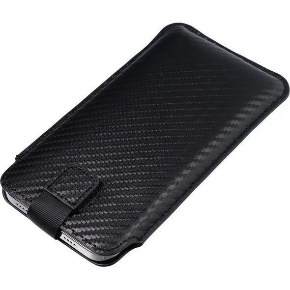 Futerał Forcell POCKET Carbon - Model 11 - do IPHONE 12 / 12 PRO SAMSUNG Note / Note 2 / Note 3 / Xcover 5 / S21 11465697 5903396127335