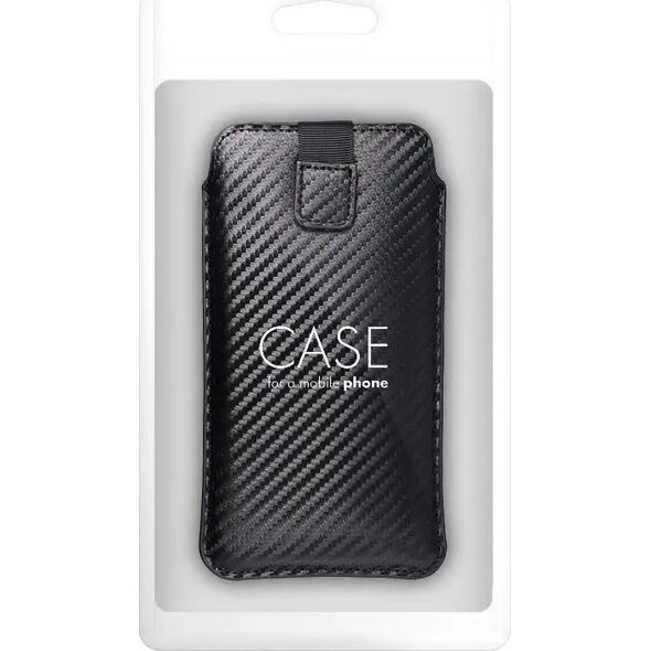 Futerał Forcell POCKET Carbon - Model 11 - do IPHONE 12 / 12 PRO SAMSUNG Note / Note 2 / Note 3 / Xcover 5 / S21 11465697 5903396127335