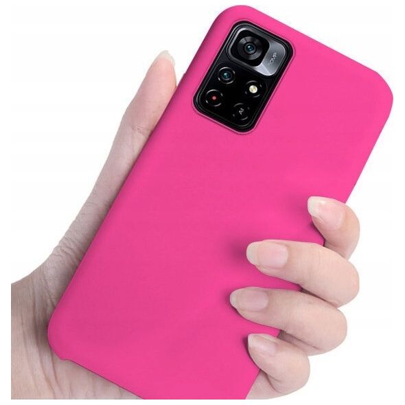 Futerał Forcell SILICONE LITE do XIAOMI POCO M4 PRO 5G różowy 11465844 5903396141348