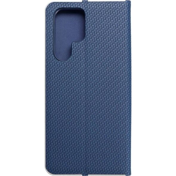 Kabura Forcell LUNA Book Carbon do SAMSUNG S22 Ultra niebieski 11466108 5903396133916