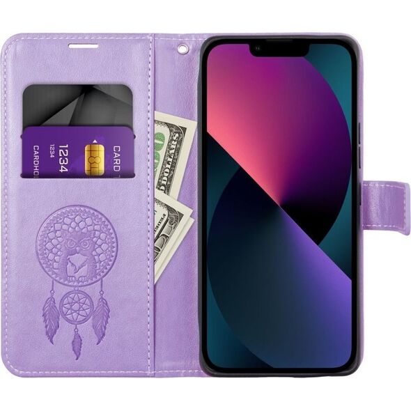 ForCell Kabura Forcell MEZZO Book do IPHONE 7 / 8 / SE 2020 / SE 2022 łapacz snów fioletowy 11466182 5903396157592
