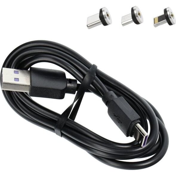 ForCell Uchwyt z ładowaniem indukcyjnym automatyczny + adapt. magnetyczne FORCELL HS1 Qi 15W czerwony 11466831 5903396092183
