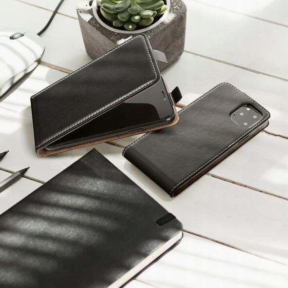 Kabura SLIM FLEXI FRESH Pionowa do SAMSUNG S21 FE czarny 11468933 5903396116599