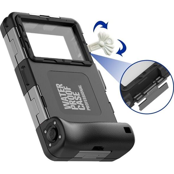 TECH-PROTECT IPX8 UNIVERSAL DIVING WATERPROOF CASE BLACK 11479806 9589046924552