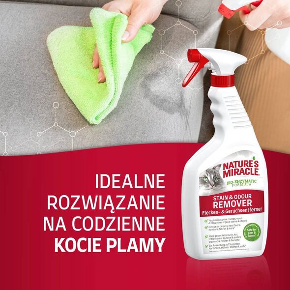 Zolux Nature's Miracle Stain&Odour REM CAT MELON 946ml 11486366 4048422154457