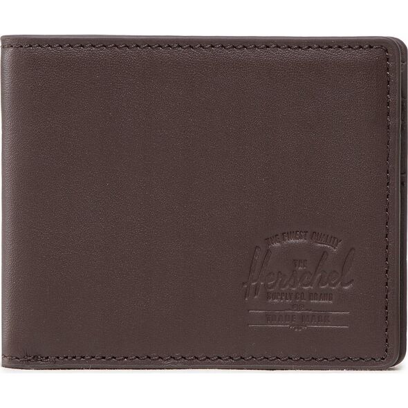 Herschel Herschel Hank Leather RFID Wallet 11151-04123 Brązowe One size 11488292 828432554911