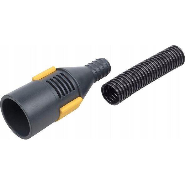 Wolfcraft Adapter do podłączenia odkurzacza (celem odprowadzenia wiórów, pyłu), Wolfcraft 11537293 4006885468207