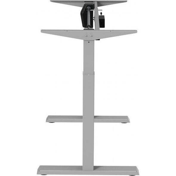 Ergo Office Biurko elektryczne regulacja wys. Ergo Office, max wys 123cm, max - 70 kg, bez blatu do pracy stojąco siedzącej, szare, ER-403G 11538157 5902211119579