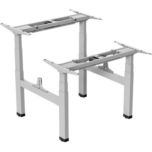 Ergo Office Biurko elektryczne podwójne regulacja wys. Ergo Office, max wys 128cm, max 125kg x2, bez blatu do pracy stojąco siedzącej (2 czę 11538160 5902211119609