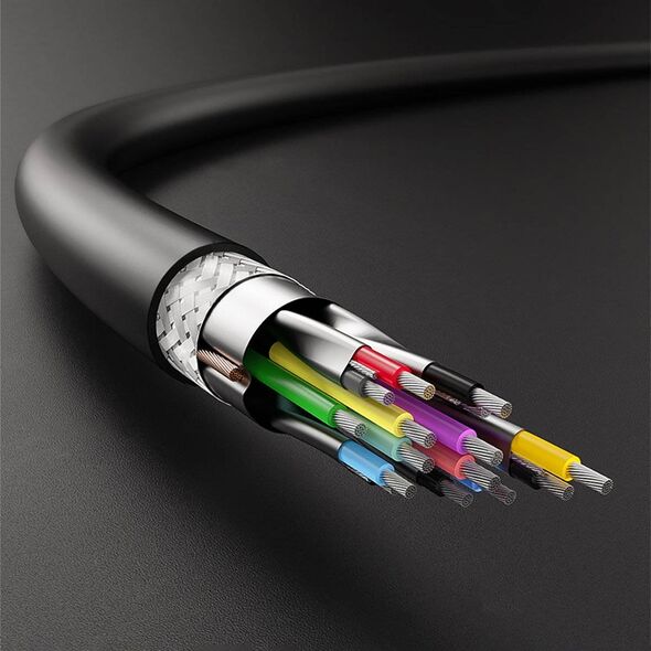 Kabel USB Ugreen USB-A - USB-A 3 m Czarny (90576) 11540342 6957303895762