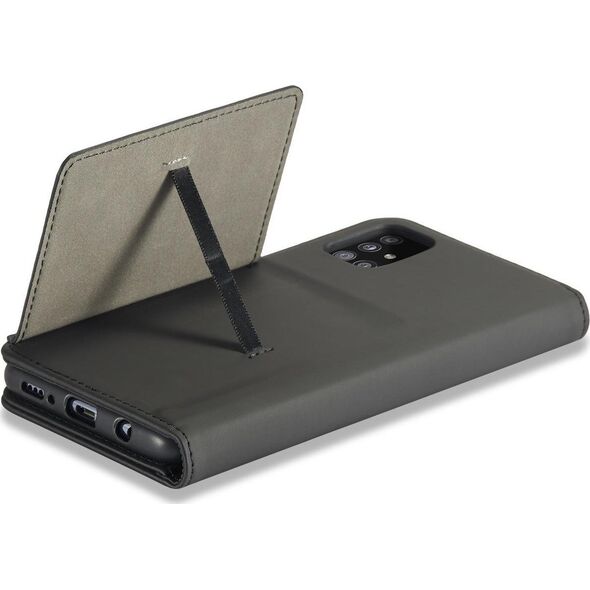Hurtel Magnet Card Case etui do Samsung Galaxy A13 5G pokrowiec portfel na karty kartę podstawka czarny 11542312 9145576251102