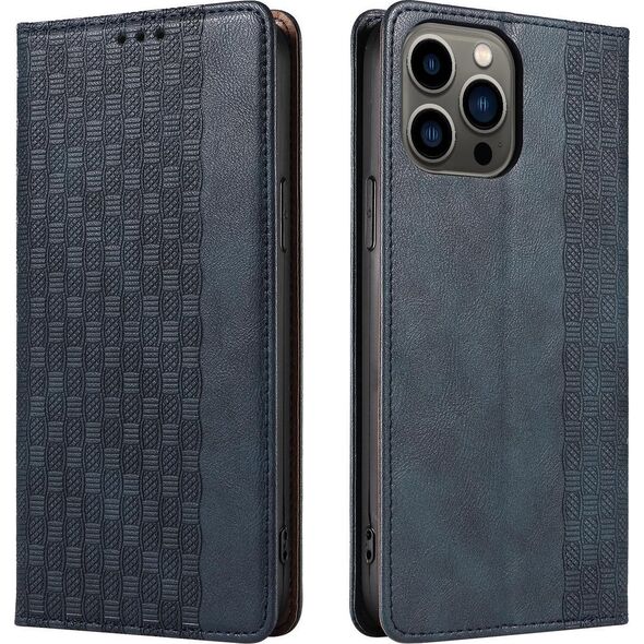 Hurtel Magnet Strap Case etui do iPhone 13 Pro pokrowiec portfel + mini smycz zawieszka niebieski 11542358 9145576250273