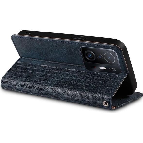 Hurtel Magnet Strap Case etui do Samsung Galaxy A13 5G pokrowiec portfel + mini smycz zawieszka niebieski 11542379 9145576250433