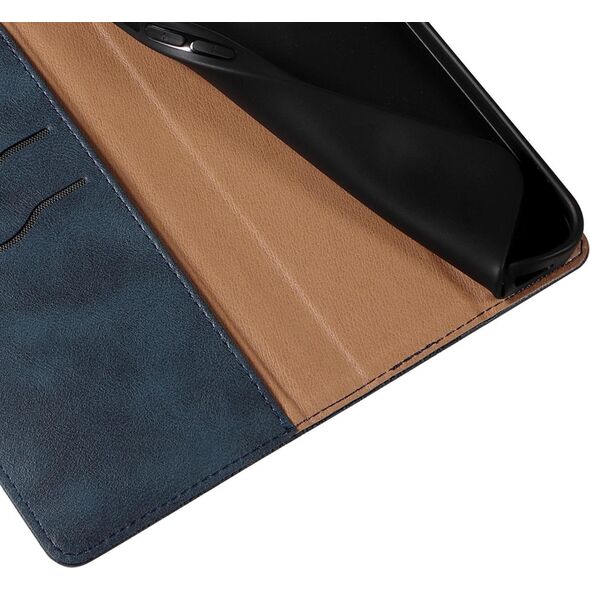 Hurtel Magnet Strap Case etui do Samsung Galaxy S22+ (S22 Plus) pokrowiec portfel + mini smycz zawieszka niebieski 11542387 9145576250631