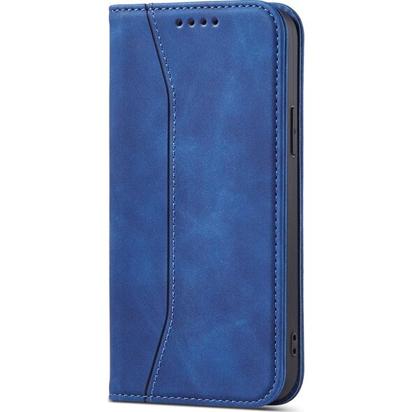 Hurtel Magnet Fancy Case etui do iPhone 13 Pro pokrowiec portfel na karty kartę podstawka niebieski 11542420 9145576249598