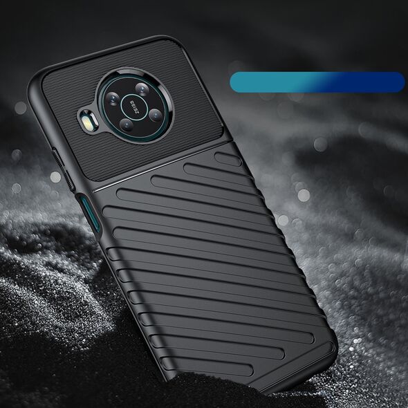 Hurtel Thunder Case elastyczne pancerne etui pokrowiec Nokia X100 czarny 11547382 9145576249260
