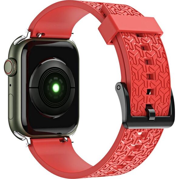 Hurtel Watch Strap Y pasek do Watch 7 / 6 / 5 / 4 / 3 / 2 / SE (45 / 44 / 42mm) opaska bransoleta do zegarka czerwony 11547957 9145576255469