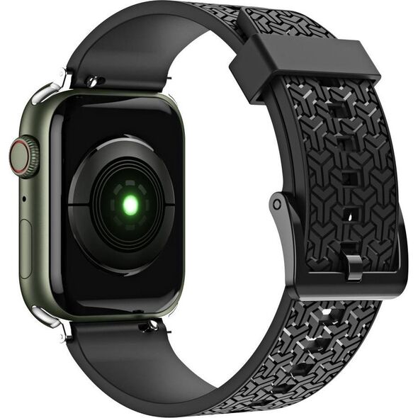 Hurtel Watch Strap Y pasek do Watch 7 / 6 / 5 / 4 / 3 / 2 / SE (41 / 40 / 38mm) opaska bransoleta do zegarka czarny 11547960 9145576255476