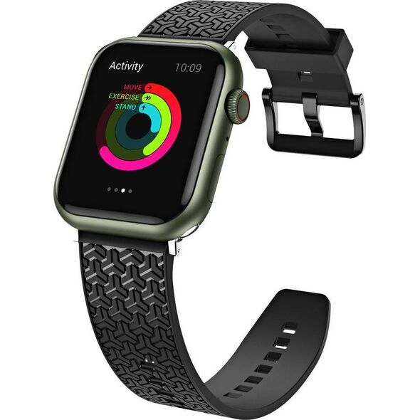 Hurtel Watch Strap Y pasek do Watch 7 / 6 / 5 / 4 / 3 / 2 / SE (41 / 40 / 38mm) opaska bransoleta do zegarka czarny 11547960 9145576255476