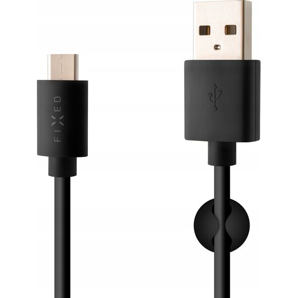 Kabel USB Fixed USB-A - USB-C 2 m Czarny (FIXD-UC2M-BK) 11552550 8591680085491