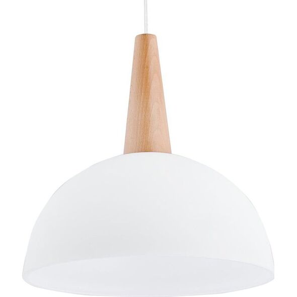 Lampa wisząca Lampa wisząca Alfa Fotyn 9725 zwis oprawa 1x60W E27 biała 11616456 5900458097254