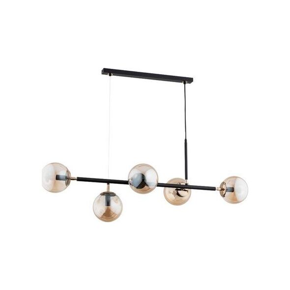 Lampa wisząca Alfa Dansa 63020 lampa wisząca zwis 5x40W E14 czarna 11616477 5900458630208
