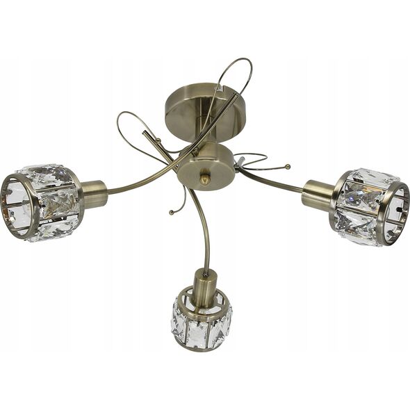Lampa wisząca Krislamp Ring KR 438-3L lampa wisząca zwis 100W LED 3000-6000K czarna 11616480 5907582569985