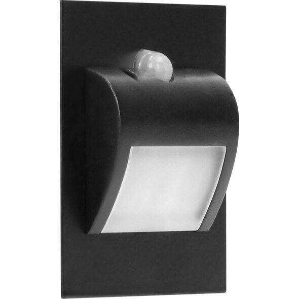 Oprawa schodowa Orno DRACO LED NEW 1,5W, oprawa schodowa podtynkowa, 12VDC, 30lm, 6000K, czarny, czujnik ruchu i zmierzchu AD-OS-6164LR6/B 11616794 5908254819766