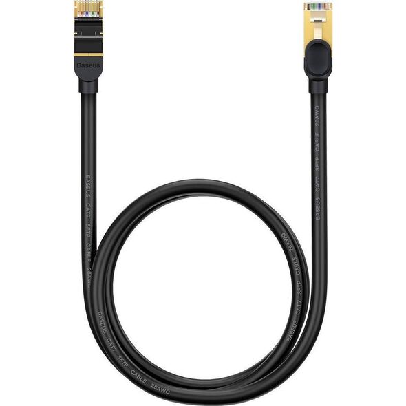 Baseus Kabel sieciowy Baseus Ethernet RJ45, 10Gbps, 1m (czarny) 11619011 6932172611354