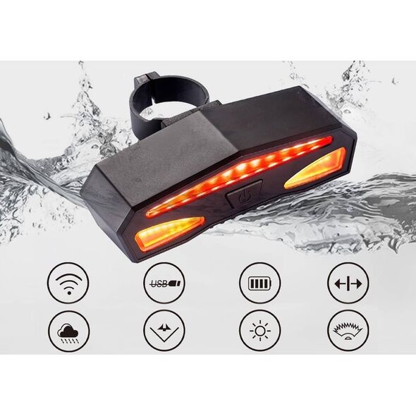 Gotel L8O Lampka Rowerowa Led Kierunkowskazy 11621616 5904100209804