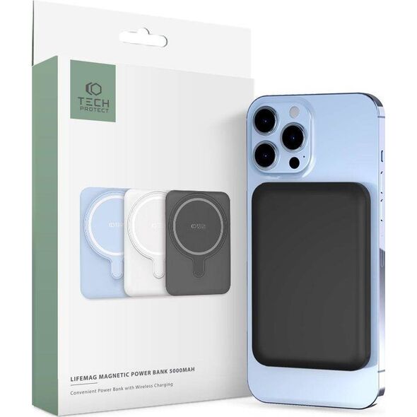 Powerbank Tech-Protect PB10 LifeMag 5000mAh Czarny 11622216 9589046926716