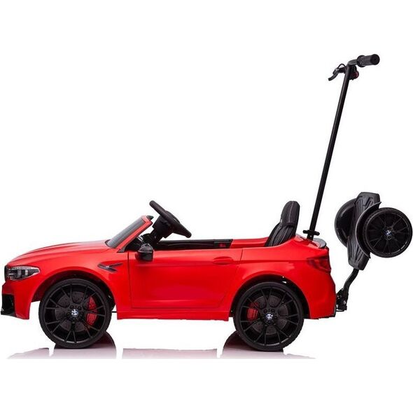 Lean Cars Auto Na Akumulator BMW M5 Z Platformą Dla Rodzica Czerwone Lakierowane 11635719 5904204755795