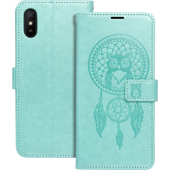 ForCell Kabura Forcell MEZZO Book do XIAOMI Redmi 9AT / Redmi 9A łapacz snów zielony 11647843 5903396157608