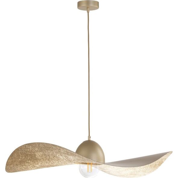 Lampa wisząca Sigma Złota lampa wisząca KAPELLO nowoczesny zwis do sypialni nad łóżko 11650321 5907554419041