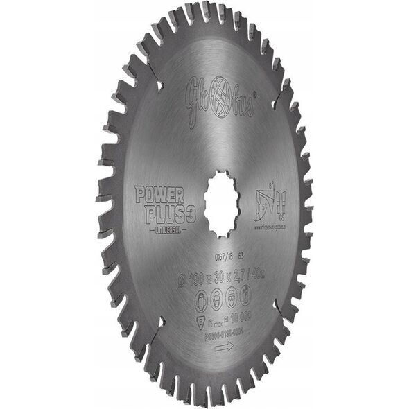 Globus PIŁA TARCZOWA DNPDe 190x30x2,7/1,6/40z 1GS5 GLOBUS 11651538 5900855237369