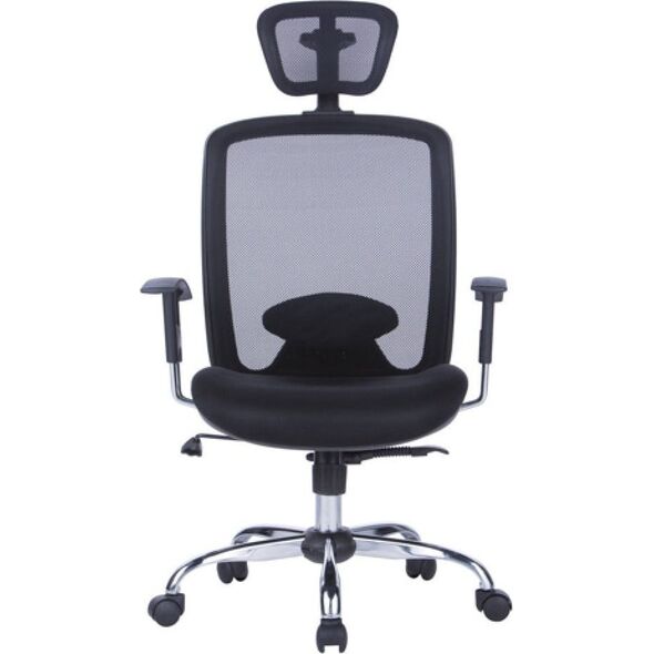 Krzesło biurowe Office Products Fotel biurowy OFFICE PRODUCTS Samos, czarny 11716108 5901503617427