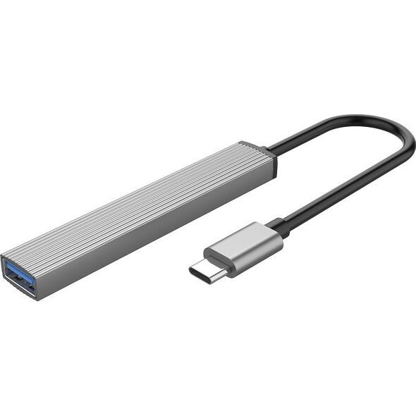 HUB USB Orico 1x TF  + 3x USB-A 3.0 (AH-12F-GY-BP) 11718733 6954301109716
