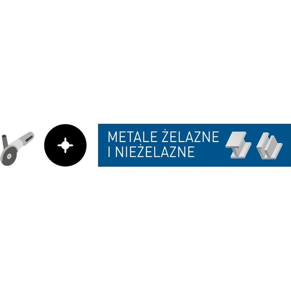 Norton KRĄŻEK FIBRA 125mm gr. 50 F 100 NORTON 11740961 3157629507193