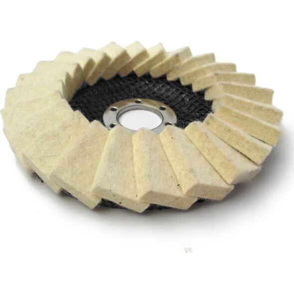 Silver ŚCIERNICA FILCOWA 125mm 11741424 5907589362411