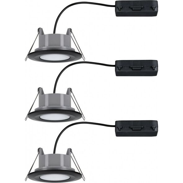 Paulmann HomeSpa Zestaw Calla IP65 3-st regulacja regulacja temp LED czarna (PL93096) - Paulmann 11743792 4000870930960