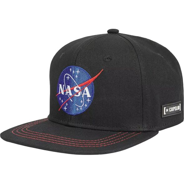 Capslab Capslab Space Mission NASA Snapback Cap CL-NASA-1-US2 Czarne One size 11753722 3614001438105