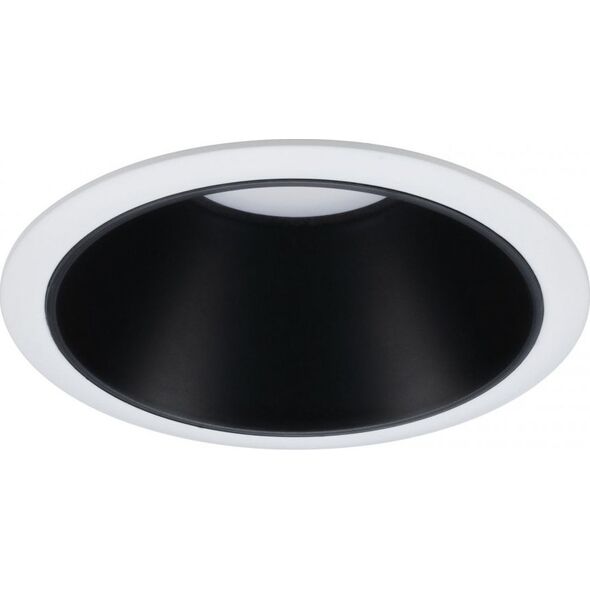 Paulmann Oprawa wbudowana Cole GU10 max. 10W biały / czarny mat 11757702 4000870933947