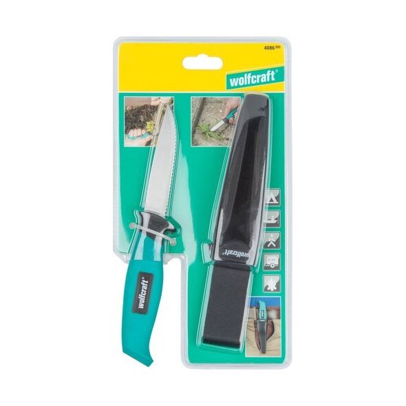 Wolfcraft Nóż z ostrzem ząbkowanym Wolfcraft 11757769 4006885408609