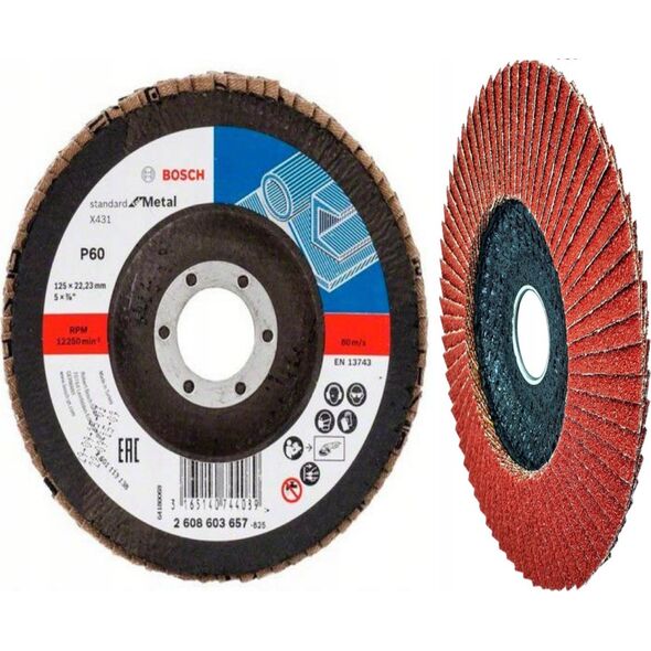 Bosch Bosch fan grinding disc SfM,125mm,K60 (grit 60) 11816848 3165140744089
